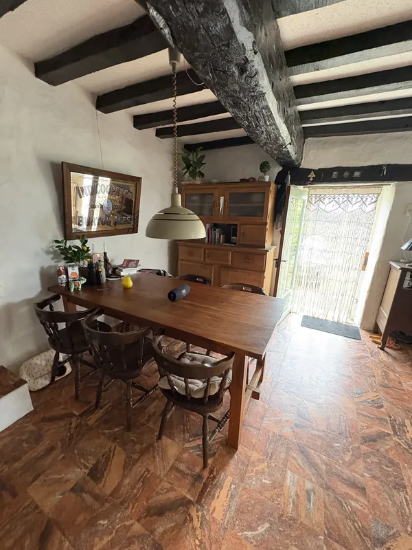 The dining room